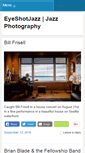 Mobile Screenshot of eyeshotjazz.com